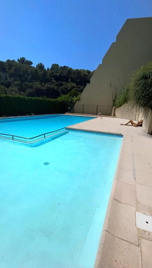 Appartement Luxe - 3 Pieces Avec Vue Mer, Piscine Et Tennis نيس المظهر الخارجي الصورة