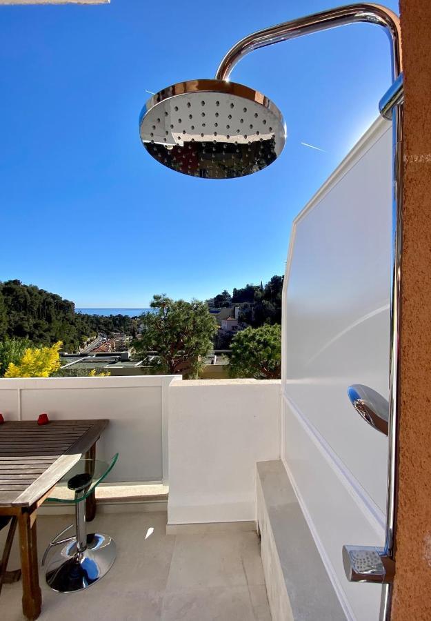 Appartement Luxe - 3 Pieces Avec Vue Mer, Piscine Et Tennis نيس المظهر الخارجي الصورة
