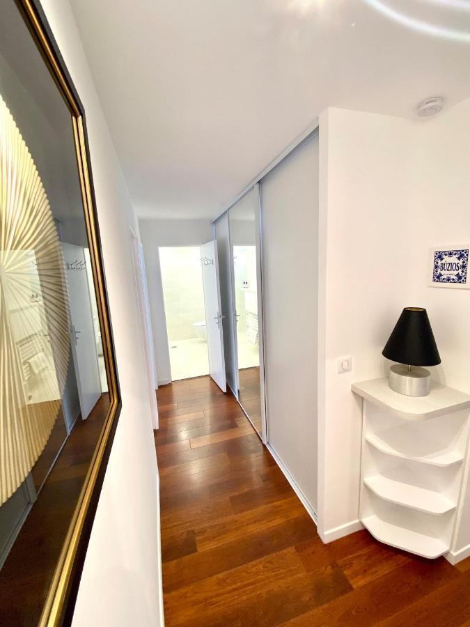 Appartement Luxe - 3 Pieces Avec Vue Mer, Piscine Et Tennis نيس المظهر الخارجي الصورة
